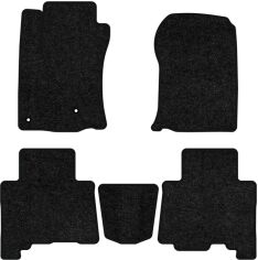 Акція на Ворсові килимки EVAtech Standard в салон авто для Lexus GX 460  7 seats 2009-2013 2 покоління SUV EU Чорний кант від Rozetka