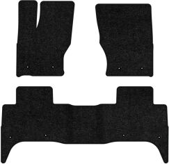 Акція на Ворсові килимки EVAtech Standard в салон авто для Land Rover Range Rover Sport (L494) 2013-2022 2 покоління SUV EU Чорний кант від Rozetka
