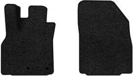 Акція на Ворсові килимки EVAtech Premium в салон авто для Renault Grand Scenic (III) 7 seats (non-moving armrest) MT 2009-2015 3 покоління Minivan EU Чорний кант від Rozetka