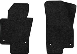 Акція на Ворсові килимки EVAtech Premium в салон авто для Volkswagen Passat (B6) (without armrest) 2005-2010 6 покоління Combi EU Чорний кант від Rozetka