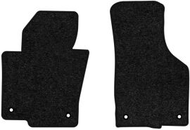Акція на Ворсові килимки EVAtech Standard в салон авто для Volkswagen Passat (B6) (without armrest) 2005-2010 6 покоління Sedan EU Чорний кант від Rozetka