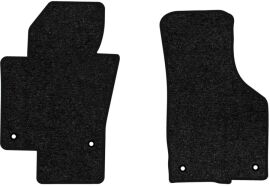 Акція на Ворсові килимки EVAtech Standard в салон авто для Volkswagen Passat (B6) (without armrest) 2005-2010 6 покоління Combi EU Чорний кант від Rozetka