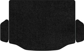 Акція на Ворсовий килимок EVAtech Standard в багажник авто для Toyota RAV4 (XA40) (closed threshold) 2013-2016 4 покоління SUV USA Чорний кант від Rozetka