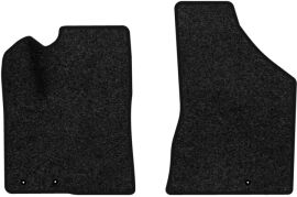 Акція на Ворсові килимки EVAtech Premium в салон авто для Kia Sorento (XM) (Hinged Gas Pedal) 5 seats 2009-2012 2 покоління SUV EU Чорний кант від Rozetka