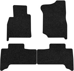 Акція на Ворсові килимки EVAtech Premium в салон авто для Toyota Land Cruiser (100) 5 seats 1998-2003 1 покоління SUV EU Чорний кант від Rozetka