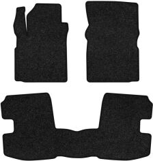 Акція на Ворсові килимки EVAtech Premium в салон авто для Toyota Yaris (I) (P1) 3-doors 1999-2006 1 покоління Htb EU Чорний кант від Rozetka