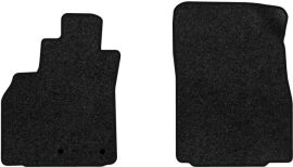Акція на Ворсові килимки EVAtech Premium в салон авто для Renault Grand Scenic (III) 7 seats (non-moving armrest) MT 2009-2015 3 покоління Minivan EU Чорний кант від Rozetka