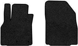 Акція на Ворсові килимки EVAtech Premium в салон авто для Renault Grand Scenic (III) 5 seats (non-moving armrest) AT 2009-2015 3 покоління Minivan EU Чорний кант від Rozetka