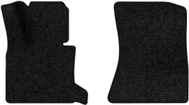 Акція на Ворсові килимки EVAtech Standard в салон авто для BMW X5 (E70) (closed threshold) 2006-2013 2 покоління SUV USA Чорний кант від Rozetka