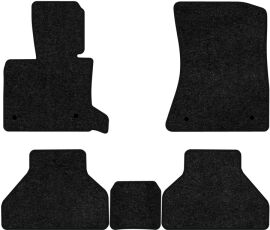 Акція на Ворсові килимки EVAtech Standard в салон авто для BMW X5 (E70) (open threshold) 2006-2013 2 покоління SUV USA Чорний кант від Rozetka