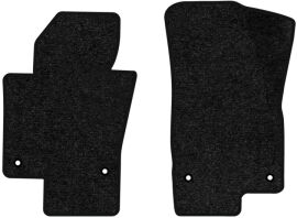 Акція на Ворсові килимки EVAtech Standard в салон авто для Volkswagen Passat (B6) (without armrest) 2005-2010 6 покоління Sedan EU Чорний кант від Rozetka