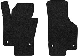 Акція на Ворсові килимки EVAtech Premium в салон авто для Volkswagen Passat (B6) (without armrest) 2005-2010 6 покоління Sedan EU Чорний кант від Rozetka