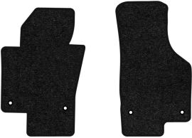 Акція на Ворсові килимки EVAtech Standard в салон авто для Volkswagen Passat (B6) (without armrest) 2005-2010 6 покоління Combi EU Чорний кант від Rozetka