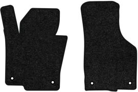 Акція на Ворсові килимки EVAtech Standard в салон авто для Volkswagen Passat (B6) (without armrest) 2005-2010 6 покоління Sedan EU Чорний кант від Rozetka