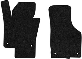 Акція на Ворсові килимки EVAtech Standard в салон авто для Volkswagen Passat (B6) (without armrest) 2005-2010 6 покоління Sedan EU Чорний кант від Rozetka