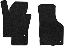 Акція на Ворсові килимки EVAtech Premium в салон авто для Volkswagen Passat (B6) (without armrest) 2005-2010 6 покоління Sedan EU Чорний кант від Rozetka