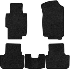 Акція на Ворсові килимки EVAtech Premium в салон авто для Honda Accord AT (Electric seats) 2003-2008 7 покоління Combi EU Чорний кант від Rozetka
