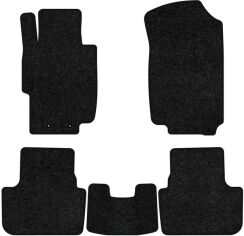 Акція на Ворсові килимки EVAtech Standard в салон авто для Honda Accord AT (Electric seats) 2003-2008 7 покоління Combi EU Чорний кант від Rozetka