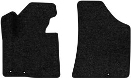 Акція на Ворсові килимки EVAtech Standard в салон авто для Hyundai Santa FE (CM) Restyling (Floor Gas Pedal) 5 seats 2010-2012 2 покоління SUV USA Чорний кант від Rozetka