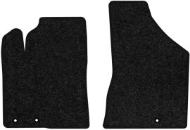 Акція на Ворсові килимки EVAtech Standard в салон авто для Kia Sorento (XM) (Hinged Gas Pedal) 5 seats 2009-2012 2 покоління SUV EU Чорний кант від Rozetka