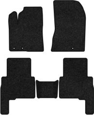 Акція на Ворсові килимки EVAtech Premium в салон авто для Kia Sorento (XM) (Hinged Gas Pedal) 5 seats 2009-2012 2 покоління SUV EU Чорний кант від Rozetka