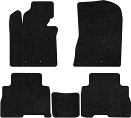 Акція на Ворсові килимки EVAtech Standard в салон авто для Kia Sorento (XM) 7 seats Restyling 2012-2014 2 покоління SUV Korea Чорний кант від Rozetka