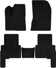 Акція на Ворсові килимки EVAtech Standard в салон авто для Kia Sorento (XM) (Hinged Gas Pedal) 5 seats 2009-2012 2 покоління SUV EU Чорний кант від Rozetka