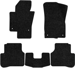 Акція на Ворсові килимки EVAtech Standard в салон авто для Volkswagen Passat (B6) (without armrest) 2005-2010 6 покоління Combi EU Чорний кант від Rozetka