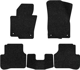 Акція на Ворсові килимки EVAtech Premium в салон авто для Volkswagen Passat (B6) (without armrest) 2005-2010 6 покоління Combi EU Чорний кант від Rozetka