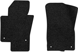 Акція на Ворсові килимки EVAtech Premium в салон авто для Volkswagen Passat (B6) (without armrest) 2005-2010 6 покоління Combi EU Чорний кант від Rozetka