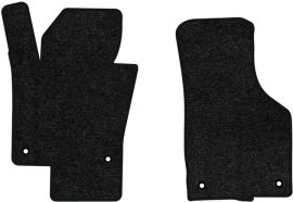 Акція на Ворсові килимки EVAtech Standard в салон авто для Volkswagen Passat (B6) (without armrest) 2005-2010 6 покоління Combi EU Чорний кант від Rozetka