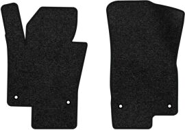 Акція на Ворсові килимки EVAtech Premium в салон авто для Volkswagen Passat (B6) (without armrest) 2005-2010 6 покоління Sedan EU Чорний кант від Rozetka