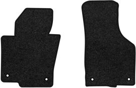 Акція на Ворсові килимки EVAtech Premium в салон авто для Volkswagen Passat (B6) (without armrest) 2005-2010 6 покоління Combi EU Чорний кант від Rozetka
