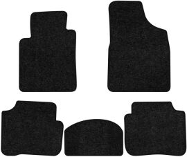 Акція на Ворсові килимки EVAtech Standard в салон авто для Toyota Land Cruiser Prado (90) 3-doors 1996-2002 2 покоління SUV EU Чорний кант від Rozetka