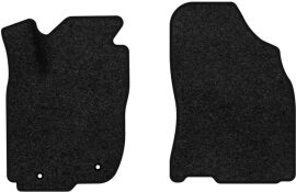 Акція на Ворсові килимки EVAtech Premium в салон авто для Toyota RAV4 (XA40) (closed threshold) Restyling 2016-2018 4 покоління SUV USA Чорний кант від Rozetka