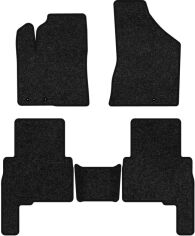 Акція на Ворсові килимки EVAtech Premium в салон авто для Kia Sorento (XM) (Hinged Gas Pedal) 5 seats 2009-2012 2 покоління SUV EU Чорний кант від Rozetka