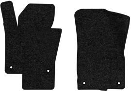 Акція на Ворсові килимки EVAtech Standard в салон авто для Volkswagen Passat (B6) (without armrest) 2005-2010 6 покоління Sedan EU Чорний кант від Rozetka