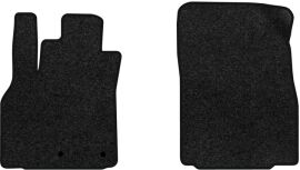 Акція на Ворсові килимки EVAtech Premium в салон авто для Renault Grand Scenic (III) 7 seats (non-moving armrest) MT 2009-2015 3 покоління Minivan EU Чорний кант від Rozetka