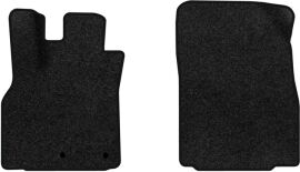 Акція на Ворсові килимки EVAtech Premium в салон авто для Renault Grand Scenic (III) 7 seats (non-moving armrest) MT 2009-2015 3 покоління Minivan EU Чорний кант від Rozetka