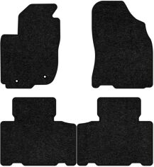 Акція на Ворсові килимки EVAtech Standard в салон авто для Toyota RAV4 (XA40) (closed threshold) 2013-2016 4 покоління SUV USA Чорний кант від Rozetka