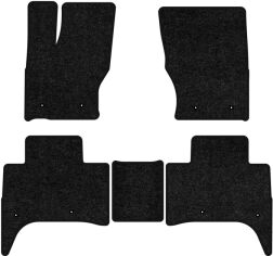 Акція на Ворсові килимки EVAtech Standard в салон авто для Land Rover Range Rover Sport (L494) 2013-2022 2 покоління SUV EU Чорний кант від Rozetka