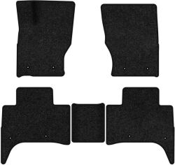 Акція на Ворсові килимки EVAtech Premium в салон авто для Land Rover Range Rover Sport (L494) 2013-2022 2 покоління SUV EU Чорний кант від Rozetka