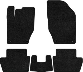 Акція на Ворсові килимки EVAtech Standard в салон авто для Peugeot 308 3-doors MT 2007-2013 1 покоління Htb EU Чорний кант від Rozetka