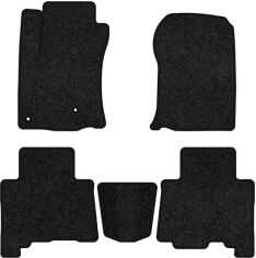 Акція на Ворсові килимки EVAtech Premium в салон авто для Lexus GX 460  7 seats 2009-2013 2 покоління SUV EU Чорний кант від Rozetka