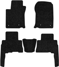 Акція на Ворсові килимки EVAtech Standard в салон авто для Lexus GX 460  5 seats Restyling 2013-2016 2 покоління SUV EU Чорний кант від Rozetka