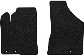 Акція на Ворсові килимки EVAtech Premium в салон авто для Kia Sorento (XM) (Hinged Gas Pedal) 7 seats 2009-2012 2 покоління SUV EU Чорний кант від Rozetka