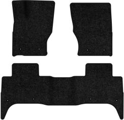 Акція на Ворсові килимки EVAtech Standard в салон авто для Land Rover Range Rover Sport (L494) 2013-2022 2 покоління SUV EU Чорний кант від Rozetka