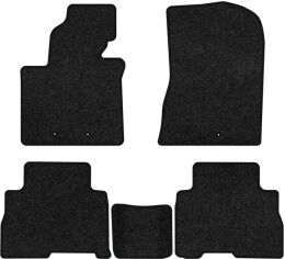 Акція на Ворсові килимки EVAtech Premium в салон авто для Kia Sorento (XM) 7 seats Restyling 2012-2014 2 покоління SUV Korea Чорний кант від Rozetka
