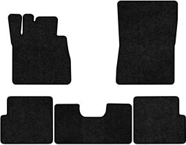 Акція на Ворсові килимки EVAtech Standard в салон авто для Mercedes-Benz G-Class (W463)  (with glass-holder) 1990-2018 2 покоління SUV EU Чорний кант від Rozetka