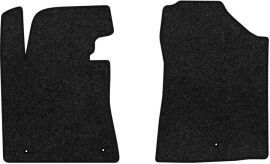 Акція на Ворсові килимки EVAtech Premium в салон авто для Hyundai Elantra GT (MD) (Floor Gas Pedal) 2010-2015 5 покоління Htb USA Чорний кант від Rozetka